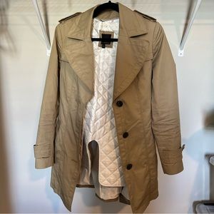 Banana republic Trench Coat with Warmth Layer